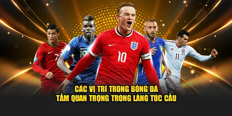 Các Vị Trí Trong Bóng Đá - Tầm Quan Trọng Trong Làng Túc Cầu