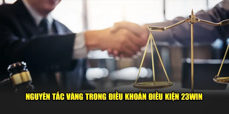 Nguyên tắc vàng trong điều khoản điều kiện 23Win